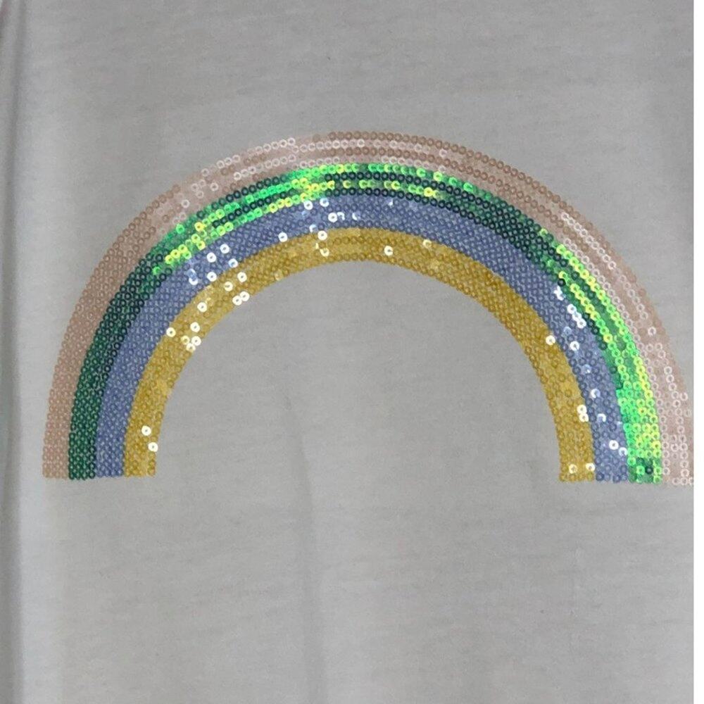 Sybilla tank top size small sequined rainbow NWT - Picture 2 of 9